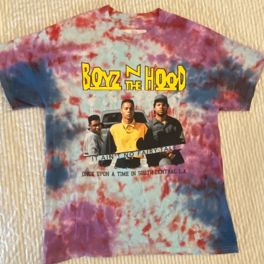 NWOT Boyz N The Hood Movie Tie-Dye Graphic Tee